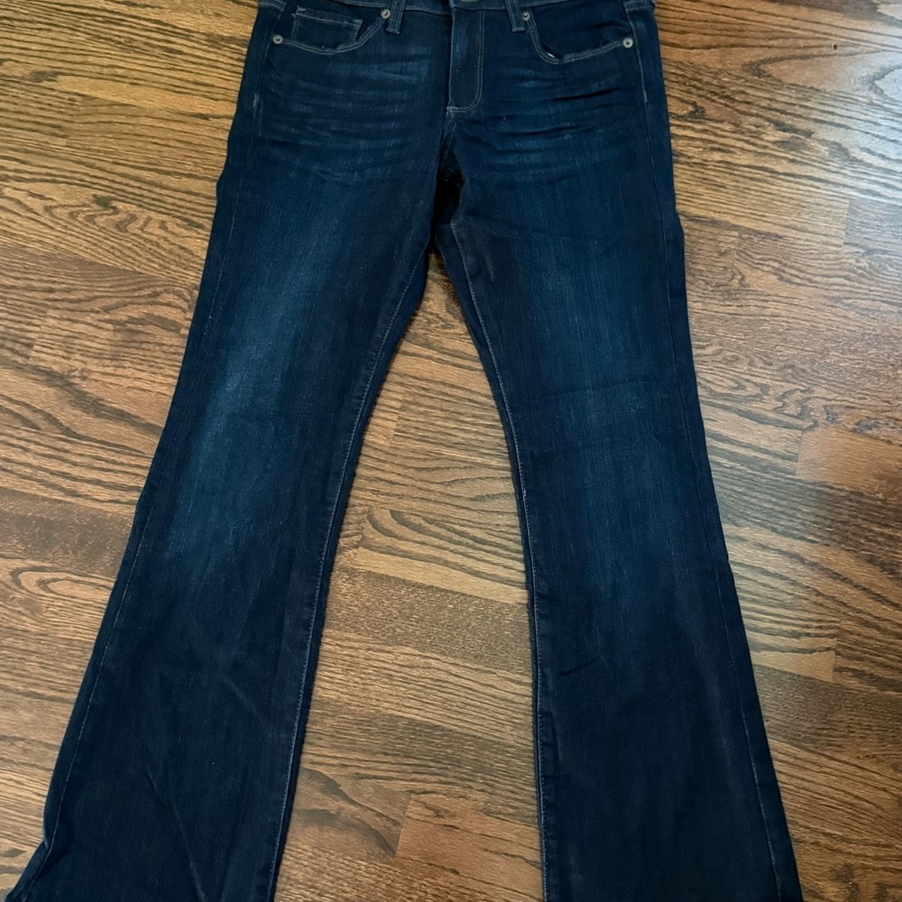NWT New Banana Republic Factory Slim Bootcut Jeans 6P 28P petite